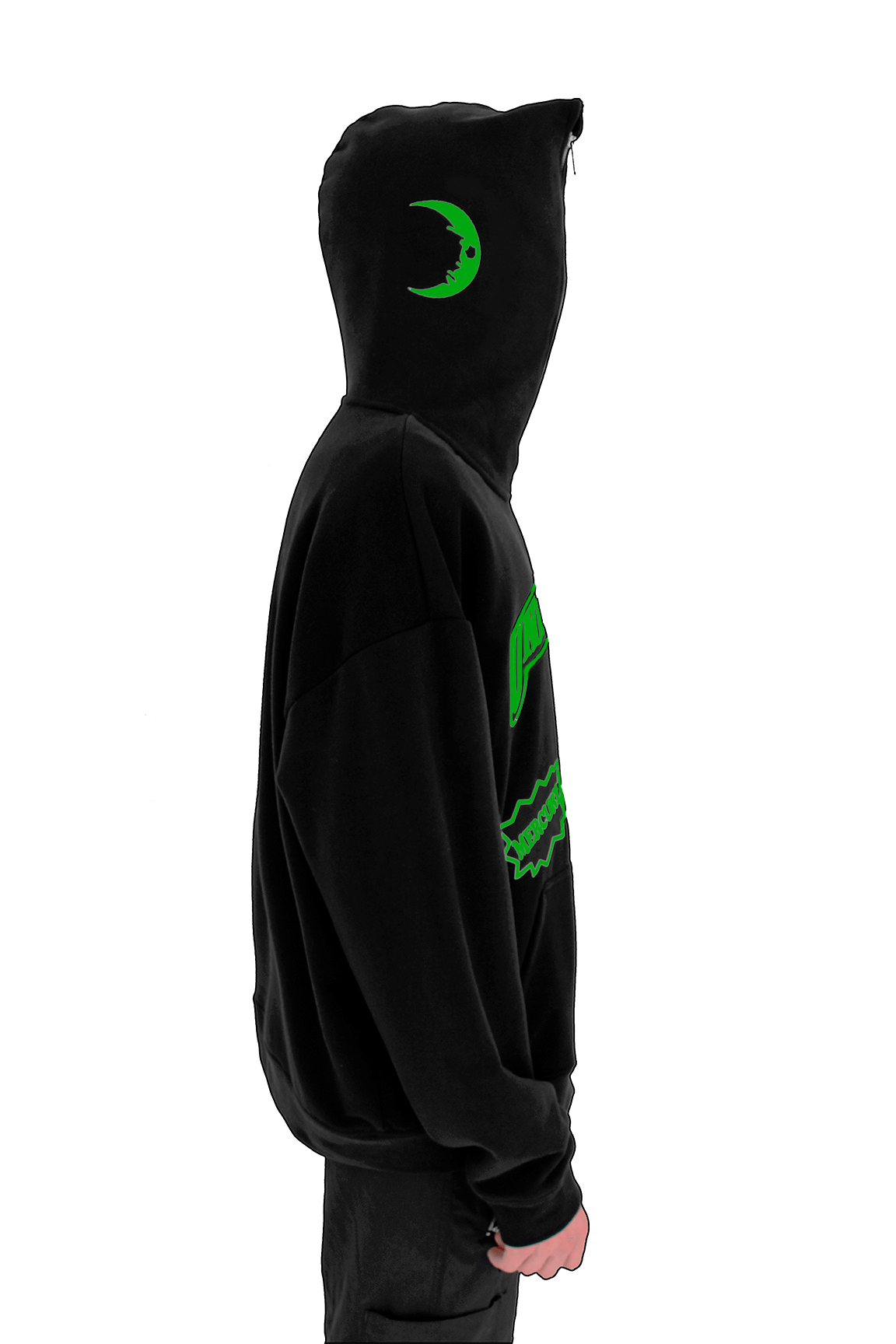 GREEN UNDERWOOD FULL ZIP HOODIE